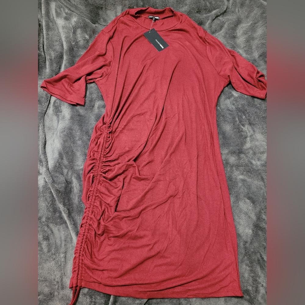 Burgundy Fashionova dress
